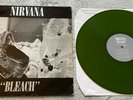 Nirvana Bleach original 1989 UK 2nd press Green Vinyl FREE  WORLDWIDE SHIPPING