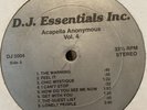 Acapella Anonymous Vol. #4 Vinyl, 12