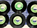BEATLES COMPLETE 1965 STAR LINE SET: ALL 6 45s + MINT STARLINE SLEEVES + BONUS