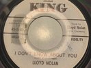LLOYD NOLAN - I DON'T KNOW ABOUT YOU - FEDERAL PROMO 5680