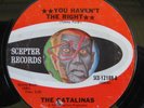 HEAR Catalinas 45 You Haven't The Right / Tick Tock norhern soul R&B doo wop EX