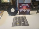 METALLICA Master Of Puppets 1986 VG+  WHITE LABEL PROMO LP + Hype + Inner