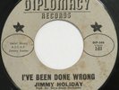JIMMY HOLIDAY I’ve Been Done Wrong DIPLOMACY 45 northern soul 1966 HEAR