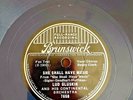 LUD GLUSKIN BUDDY CLARK 1936 Brunswick BLUE WAX 78 She Shall Have Music