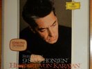 BEETHOVEN COMPLETE SYMPHONIES; KARAJAN; DGG STEREO TULIPS ALLE HERSTELLER 8LPS