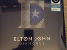 Elton John Diamonds 2 LP Black Vinyl Greatest Hits Walmart Exclusive & Slip Mat