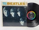 Meet THE BEATLES LP 1964 CAPITOL MONO Press T2047 Rainbow Colorband EX/NM Vinyl