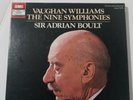 [EX 7 LP BOX SET] VAUGHAN WILLIAMS, THE NINE SYMPHONIES, SIR ADRIAN BOULT, EMI