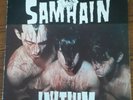 Samhain Initium 1st press black with white streaks plan 9 Misfits Glenn Danzig