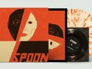 Spoon Lucifer On The Sofa Orange splatter Signed dinked edition LP Vinyl