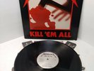 METALLICA Kill Em All LP ORIG 1983 MEGAFORCE MRI 069 Ride The Lightning - RARE