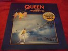 queen live at wembley  86 remastered roger taylor with rare    with inners ex/ex