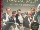 SPANDAU BALLET 40 YEARS THE GREATEST HITS, LTD EDITION RED Vinyl ( Double Album)