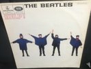 THE BEATLES HELP  1965 UK YELLOW & BLACK MONO (OUTLINE) 1ST PARLOPHONE VINYL LP