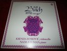 LP-BACH--Sonatas BWV 1027-1029-Xenia-Ksenija Jankovic,Cello--mit Unterschrift- -