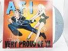 SIGNED AFI Very Proud Of Ya Vinyl LP Lt Blue Marble A.F.I. Davey Havok Autograph