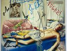 Marillion Fugazi Gatefold LP EMC 2400851 RARE? Empty Labels SIGNED cover MINT