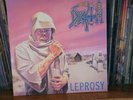 Death-leprosy Gatefold/Autographed Album On Combat Records USA