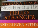 BARBARA LEWIS - SINGS HER BIG HIT  HELLO STRANGER  + 11 OTHERS - VINYL LP ALBUM