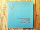 Discophiles Francais DF72 - Schubert - Les Moments Musicaux - Yves NAT