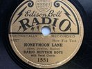 AL BOWLLY & RADIO RHYTHM BOYS - ‘HONEYMOON LANE’ EDISON BELL RADIO 78, RARE