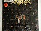 1987 Vintage Anthrax Band Among The Living Vinyl Record Album LP SHRINK & INSERT