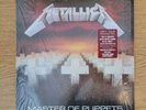 Metallica Master of Puppets 180g LP EX/EX BLCKND005-1 Vinyl Record LP RARE 2015