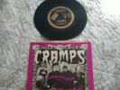 The Cramps 45 w PS Garbageman / Drug Train 1980 Psychobilly Punk