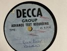 Rare - Billy Fury - One Sided Acetate Test Pressing - Jealousy.