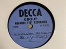 :  Billy Fury One Sided Unreleased Acetate: I Will Always Be With You
