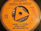 CHUCK BERRY - JOHNNY B GOODE - Rare UK LONDON Tri-centre 1-sided DEMO / PROMO