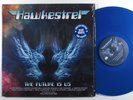 HAWKESTREL The Future Is Us PURPLE PYRAMID 2XLP VG+ blue vinyl hawkwind SHRINK ^