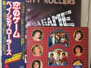 Bay City Rollers It's A Game Japan Vinyl LP Obi Rare Bonus Sticker  IES-80850