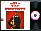 ORNETTE COLEMAN The Shape Of Jazz To Come LP ATLANTIC 1317 DG MONO Don Cherry