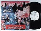 MACE Process Of Elimination COMA/RESTLESS LP VG+ with lyric sheet insert ^