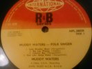 MUDDY WATERS - FOLK SINGER LP / RARE UK 1ST PRESS PYE NPL 28038 DELTA BLUES