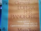 MUZIO CLEMENTI L'OPERA PER PIANOFORTE 2 MARIA TIPO SONATE OP.8,1-3 OP.47,1 e 2