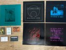 SISTERS OF MERCY & FIELDS OF THE NEPHILIM 5 EPS & 5 CASSETTE TAPES