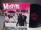 MISFITS WALK AMONG US LP W/LYRIC JACKET ON RUBY RECORDS RE ISSUE