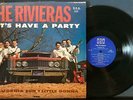 THE RIVIERAS LETS HAVE A PARTY RARE VG++ 1964 MONO DEEP GROOVE 1st PRESS LP SURF