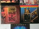 (5) 70s /80s VINYL LP's JOURNEY, REO, NIGHT RANGER, SAMMY HAGAR, THE BABYS