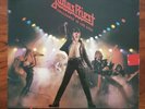 JUDAS PRIEST Unleashed In The East CBS 83852 RED SEAL UK 7” Insert VINYL LP EX
