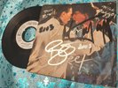 DAVID BOWIE autograph vinyl DANCING IN THE STREET signed live MICK JAGGER 2003