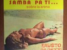 Fausto Papetti ‎– 12a Raccolta - Sobre La Arena (1971) Vinyl LP Samba Pa Ti Jazz