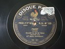 Maria Kouznezoff Soprano Gounod Faust 78 RPM Vertical Cut Pathé 123