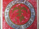 Queensrÿche – Rage For Order USA first pressig Blue ringed cover w inner Promo