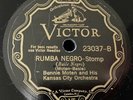 BENNIE MOTEN Rumba Negro DON JOSE HAVANA ORCH Victor 23037 US-1920s 78 rpm E+
