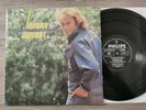LP JOHNNY HALLYDAY A PARTIR DE MAINTENANT 6313.074 TITRE BLEU-VIOLET PALE 1980