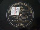 Beyle-Dufranne & Vigneau Gounod Faust 78 RPM G&T G.C.-34187/88