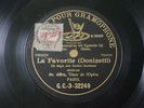 Auguste Affre Tenor Donizetti La Favorite 78 RPM Single Side G&T G.C.-3-32249
